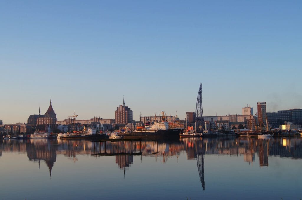 Rostock Panorama - Bild von Pixabay