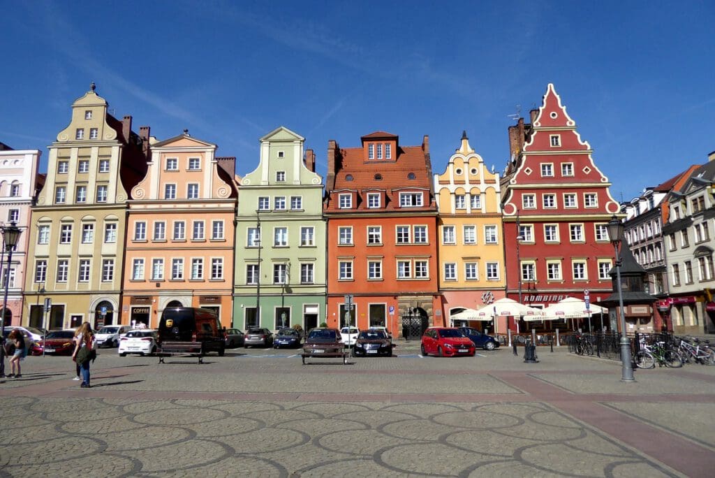 Breslau Marktplatz - Bild von Wilfried Besser auf Pixabay